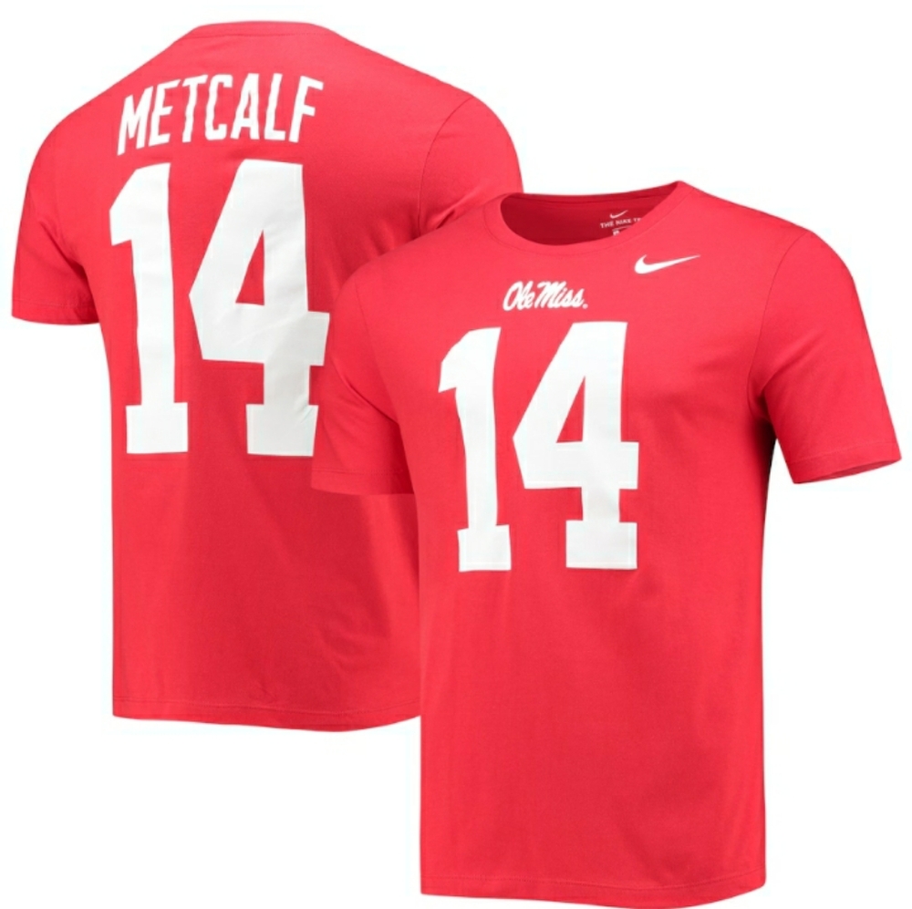 DK Metcalf Ole Miss Rebels Nike 